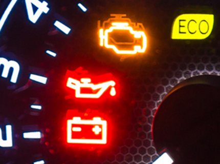 vehicle dash lights