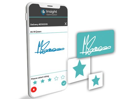 delivery signatures with trakm8 telematics