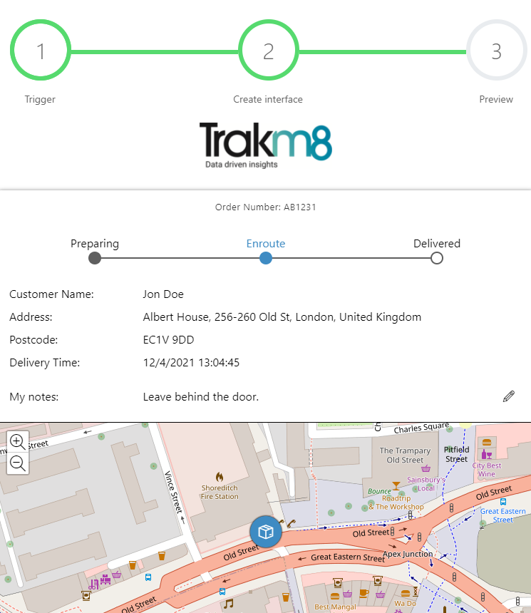 Insight Optimisation: Customer Tracking & Notifications