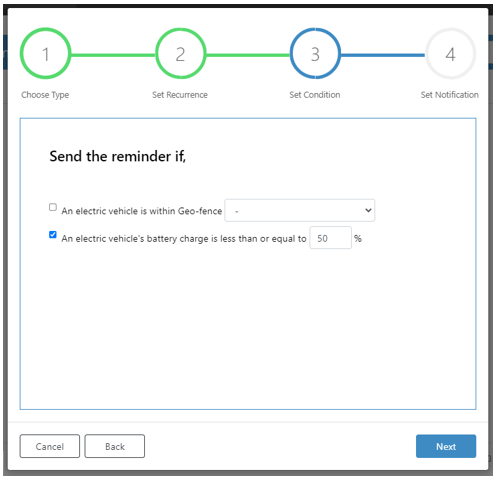 Charge reminders