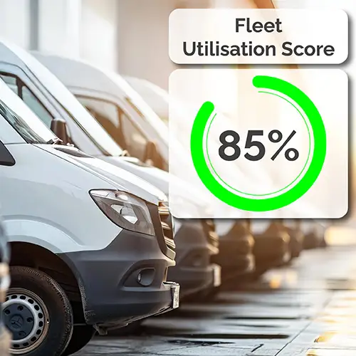 fleet utilisation score in Trakm8 Insight